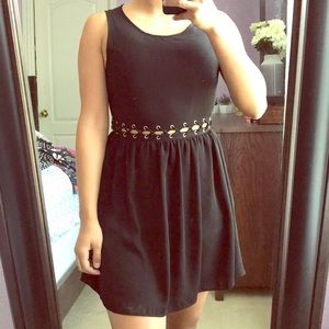 Short black dress
